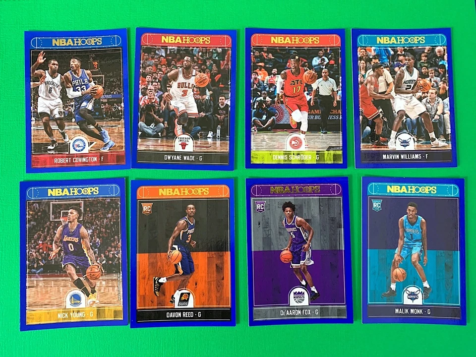 2017-18 Panini NBA Hoops "Blue" Basketball Cards (Complete Your Set!) - Image 1 of 1