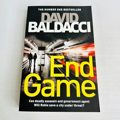David Baldacci – End Game Crime Thriller Large Paperback - image 1 of 4
