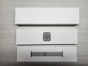 Apple Watch Series 8 41mm Sil SS Sil Mil Lp CEL Brand NEW - Photo 1 sur 9