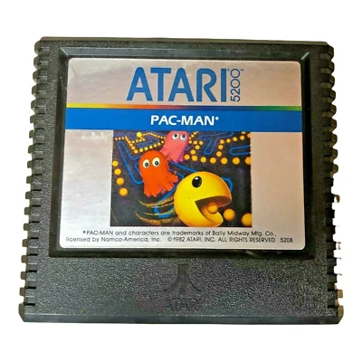 Pac-Man Atari 5200 Video Game 1982 Cart Only Untested - Image 1 of 4