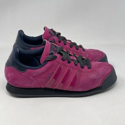 Adidas Samoa Tenis Mujer 7 Rosa Azul Gamuza Retro Zapatos Entrenadores 2012 Foto 1 de 4