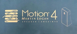 MartinLogan Motion 4 compact Speaker w/ wall-mount $250 List! AUTHORIZED-DEALER - Picture 1 of 1