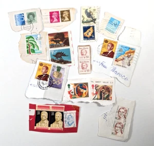 23 Vintage 1990's Postage Stamp US Postal Service Lot/Bundle: Dinosaur, Bird - Bild 1 von 6