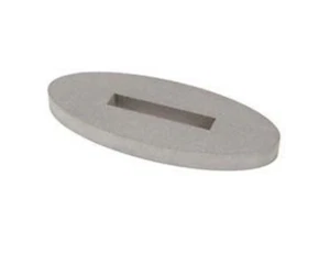 NG606 Premium Edelstahl Oval Schutz - 1-1/4" x 3"x 3/16" Schlitz 0,180 x1,31" USA - Bild 1 von 1