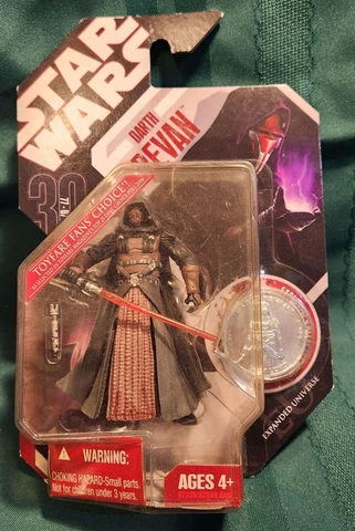 Vintage Star Wars 30th Anniversary Darth Revan Extended Universe in Box Cover