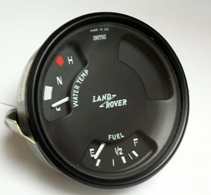 Land Rover Ser III 1983 WD 24volt instrument panel with Fuel and Temp gauges NOS - Picture 1 of 2