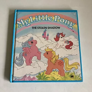 Vintage My Little Pony The Stolen Shadow Hardcover Book 1985 Rare Item - Picture 1 of 14
