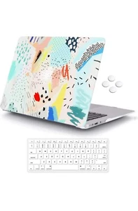 Plastic Hard Shell Protective Case & Keyboard Cover Only for MacBook Air 13.3 In - Picture 1 of 5