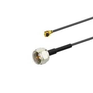 U.FL to F Plug male pigtail cable 15cm for Mini-PCI 1.13 cable for WiFi Router - Picture 1 of 2