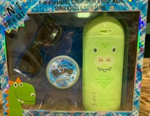 Girls or Boys 3-in-1 Body Wash Shampoo Conditioner w Slime/Sunglasses Sleep Mask - Picture 1 of 2