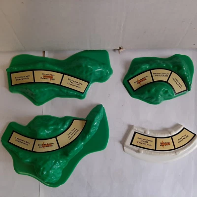 Vintage 1981  Game of Life Board Game Replacement Pcs 3 Mountains 1 Toll Bridge - Image 1 of 4