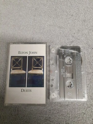 Duets by Elton John (Cassette, 1993, MCA) - Image 1 of 2