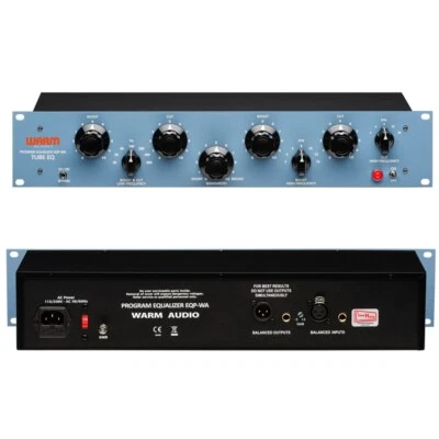WARM AUDIO EQP-WA Professional Rackmount Classic Style Tube Equalizer Processor - Image 1 of 4