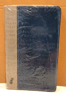 BRAND NEW English Easy-to-Read Bible Blue and Gray Imitation Leather - Imagen 1 de 6