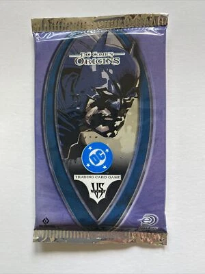 Vs System DC Comics Origins 1st Edition Booster Pack TCG CCG Art1 New! - Image 1 of 2