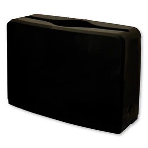 GEN Countertop Folded Towel Dispenser, 10.63" x 7.28" x 4.53", Black - Picture 1 of 2