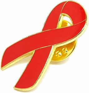 HIV Aids Awareness Pin Anstecker - UK Company - Bild 1 von 3