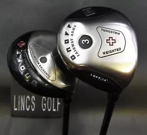 Set of 2 Daiwa OnOff Fairway Arms Plus 3 & 5 Woods Stiff Graphite Shafts - Picture 1 of 6