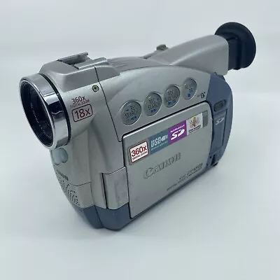 Canon ZR45MC Digital Video Camcorder No Battery Not Tested As Is K376 - Image 1 of 4