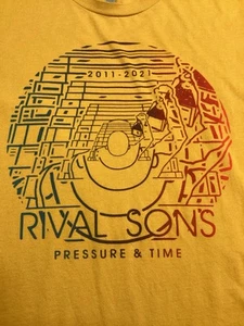 Rival Sons Shirt Size L Pressure & Time Album Promo - Picture 1 of 2