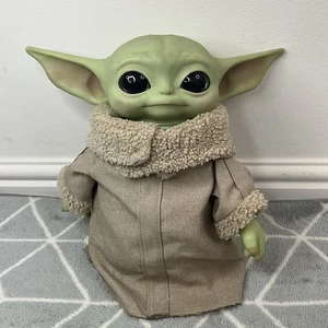 Mattel Star Wars Mandalorian The Child 11” Plush Baby Yoda Grogu 2020 Toy - Picture 1 of 9