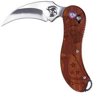 Taschensensensensenmesser Echtholz KTactical - Bild 1 von 8