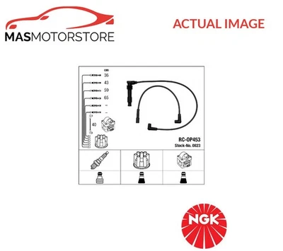 IGNITION CABLE SET LEADS KIT NGK 0823 A NEW OE REPLACEMENT - Image 1 of 4