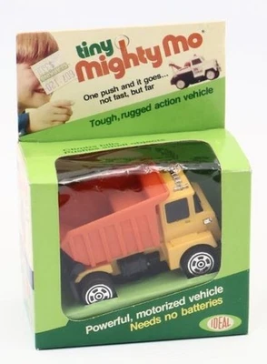 Vintage 1974 Ideal Tiny Mighty Mo Dump Truck (4143-4) Action Vehicle NEW - Image 1 of 4