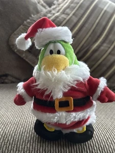 Peluche Club Penguin Santa Claus Holiday Series 7" Disney - Imagen 1 de 8