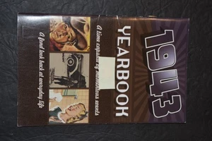 Vintage "1943 Yearbook - Time Capsule of Events", (5" x 8") Booklet, 12 Pages, New - Bild 1 von 3