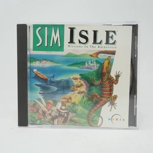 SIM ISLE Missions In The Rainforest PC Juego CD ROM Maxis - Imagen 1 de 3