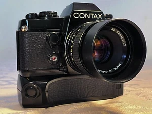 Contax 139 QUARTZ + YASHICA ML 50mm, 1:1.7 + CONTAX 139 WINDER II + Handbuch - Bild 1 von 18