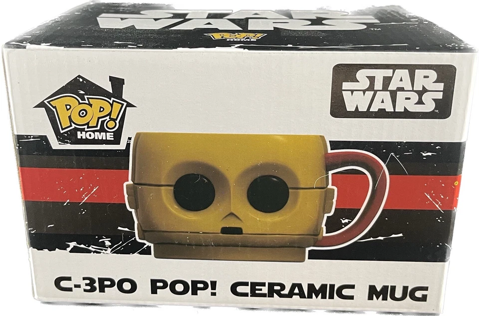 Star Wars C-3PO Protocolo Droide Funko Pop Taza de Café Contrabandista Recompensa Exclusiva Foto 1 de 1