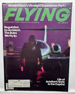 Flying Magazine May 1982 Life at Aviation's Gate to the Capital - Imagen 1 de 1