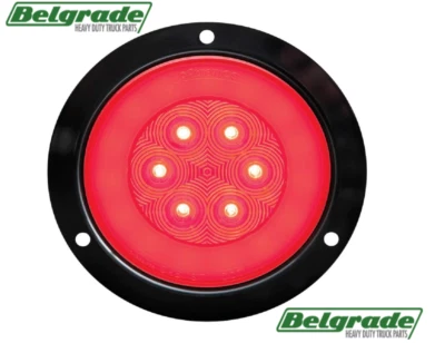 Optronics STL101RFMB GloLight 4” luces LED rojas con brida de montaje Foto 1 de 2