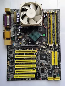 Chaintech 7NJL1 Apogee Mobo with Athlon XP 2600+ CPU and 2GB RAM - Test OK! - Picture 1 of 9