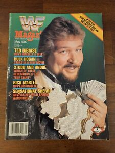 WWF Magazine May 1989 The Million Dollar Man Ted DiBiase Hulk Hogan Wrestling