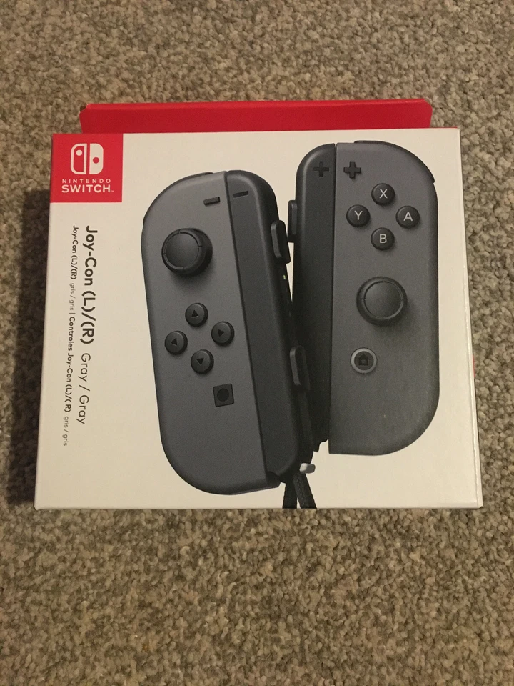 NSW Joy Con (L) / (R) Gray Grey Nintendo Contr Switch (Brand New ) LAST ONE - Image 1 of 1