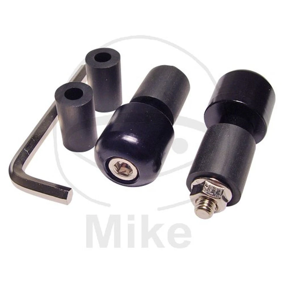 COPPIA DI CONTRAPPESI BILANCERI MANUBRIO JMP ALLUMINIO NERI 17/13MM 730.54.02 - Immagine 1 di 1