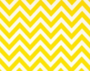 Outdoor Fabric Kirby Chevron Point Sunshine Yellow Romo K5130/02 New - Picture 1 of 3