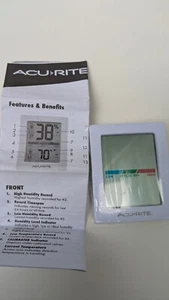 AcuRite Indoor Temperature and Humidity Monitor - Picture 1 of 5