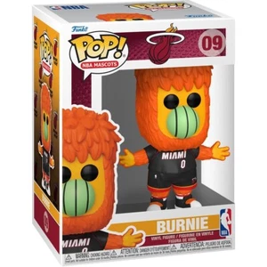 NBA Mascots Miami Heat Burnie POP Vinyl Figure #09 Funko New - Picture 1 of 3