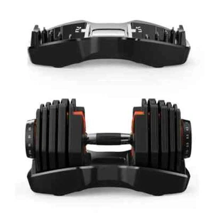 Adjustable Weightlifting Handlebar 24kg Barbell Bars Gym Weight Set - Picture 1 of 9