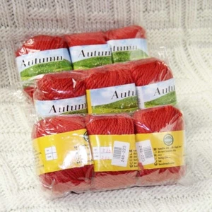 Sale New 9 SkeinsX50g Quick Hand Knitting Yarn Soft Worsted Wool Silk Velvet 25 - Picture 1 of 20