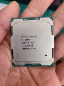 ntel Xeon E5-2680V4 CPU 14 Core 28 Threads LGA 2011-3 2.40 Ghz SR2N7 Tested - Picture 1 of 1
