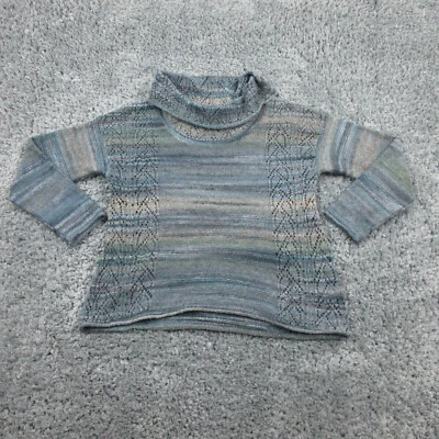 Suéter Royal Robbins Mujer XL Azul Gris Rayas Manga Larga Pullover Foto 1 de 4