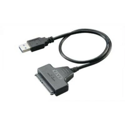 Akasa USB 3 Adapter Data Cable for 2.5" SATA SSD / HDD 40cm AK-AU3-03BK - Image 1 of 3
