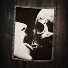 Skull Decor Horror Decor Skeleton Woven Blanket