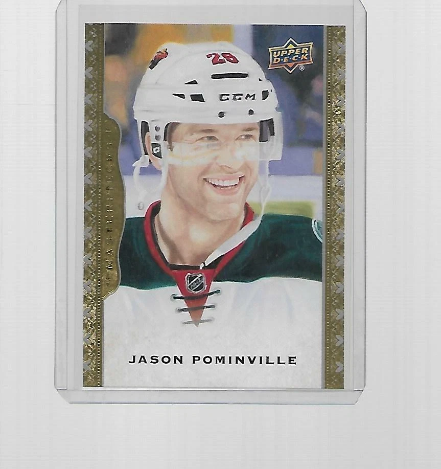 2014-2015 UPPER DECK MASTERPIECES HOCKEY JASON POMINVILLE #17 - Image 1 of 1