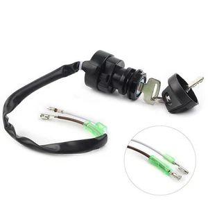 Ignition Switch w/Lock key Set For Kawasaki Bayou 400 KLF400 4X4 1993-1996 Atv - Picture 1 of 9